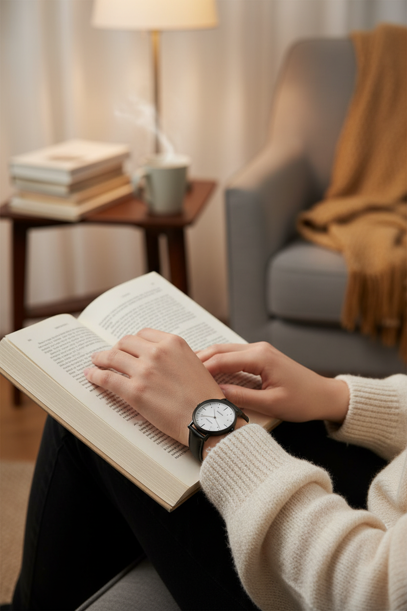 Reloj Casio LTP-VT03BL-7BDF lifestyle lectura