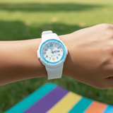 RELOJ PARA MUJER CASIO LX-800H-7A2VDF - BLANCO