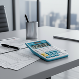 CALCULADORA CASIO MJ-12VCB-BU-SA-DP