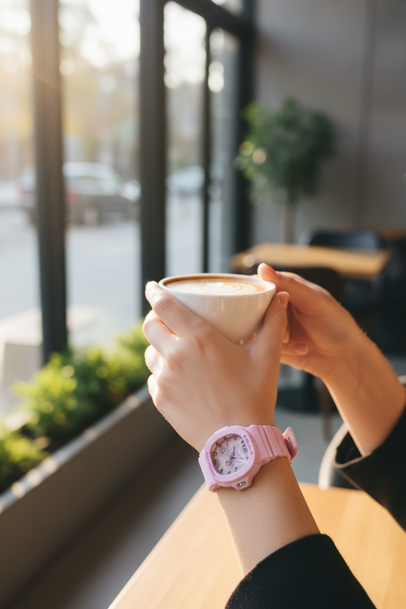 RELOJ PARA MUJER CASIO BABY-G BGA-10D-6ADR - ROSADO - Tiendas Casio TITEC