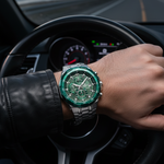 RELOJ PARA HOMBRE CASIO EDIFICE EFR-539DE-3AVUDF - VERDE - Tiendas Casio TITEC