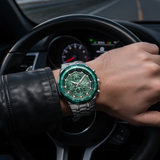 RELOJ PARA HOMBRE CASIO EDIFICE EFR-539DE-3AVUDF - VERDE - Tiendas Casio TITEC