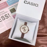 RELOJ PARA MUJER CASIO LTP-E154MR-9ADF - ROSADO