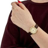 RELOJ PARA MUJER CASIO LTP-V005GL-9AUDF -AMARILLO