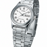RELOJ PARA MUJER CASIO LTP-V006D-7BUDF -BLANCO