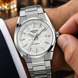 RELOJ PARA HOMBRE CASIO EDIFICE EFK-110D-7ADR  - PLATEADO