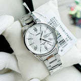 RELOJ PARA HOMBRE CASIO MTP-1384D-7AVDF -BLANCO