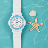 RELOJ PARA MUJER CASIO LX-800H-7A2VDF - BLANCO