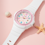 RELOJ PARA MUJER CASIO LX-800H-7A1VDF - BLANCO