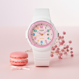 RELOJ PARA MUJER CASIO LX-800H-7A1VDF - BLANCO