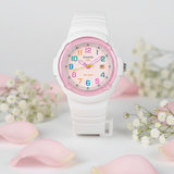 RELOJ PARA MUJER CASIO LX-800H-7A1VDF - BLANCO