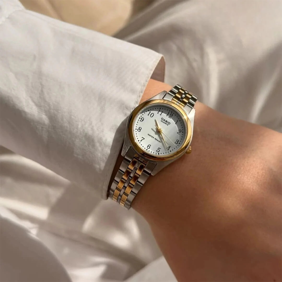 RELOJ PARA MUJER CASIO LTP-1129G-7BRDF -DORADO - Tiendas Casio TITEC