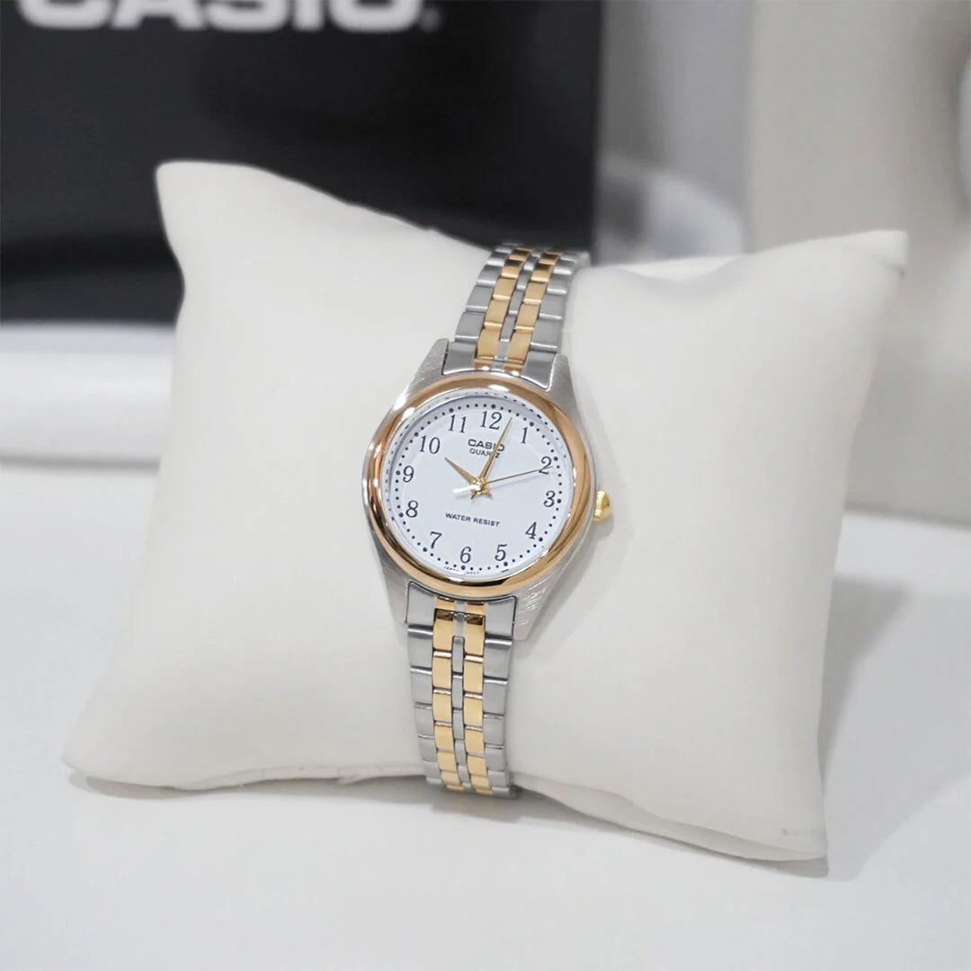 RELOJ PARA MUJER CASIO LTP-1129G-7BRDF -DORADO - Tiendas Casio TITEC