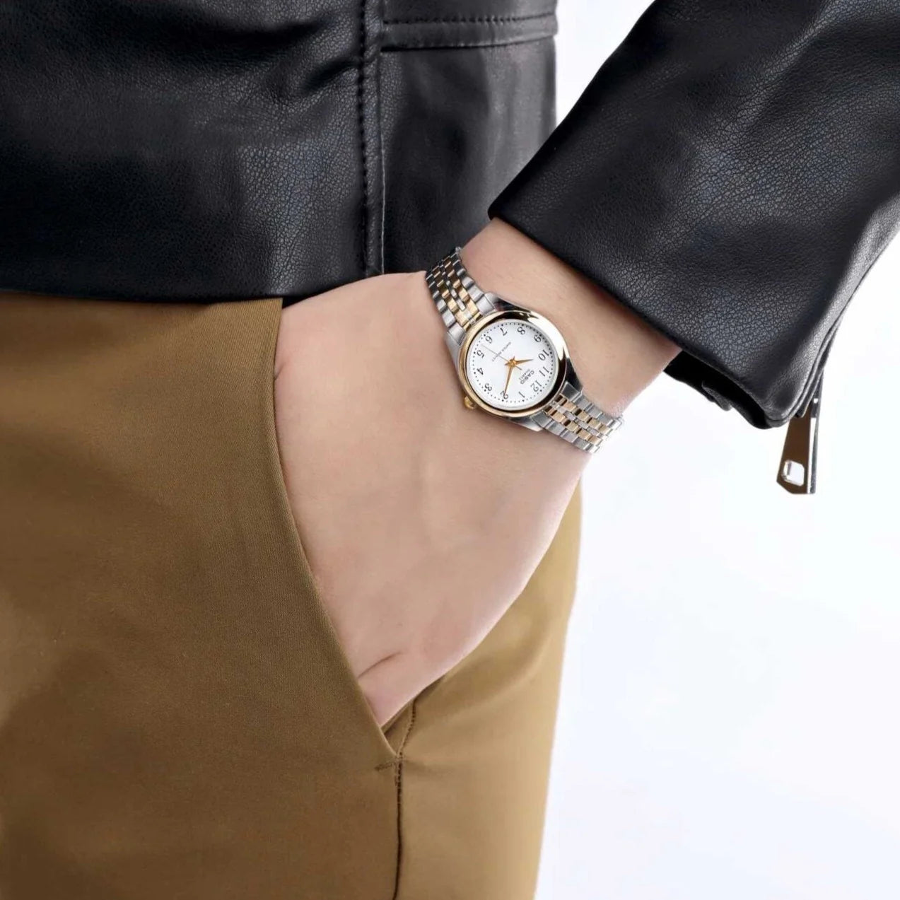 RELOJ PARA MUJER CASIO LTP-1129G-7BRDF -DORADO - Tiendas Casio TITEC