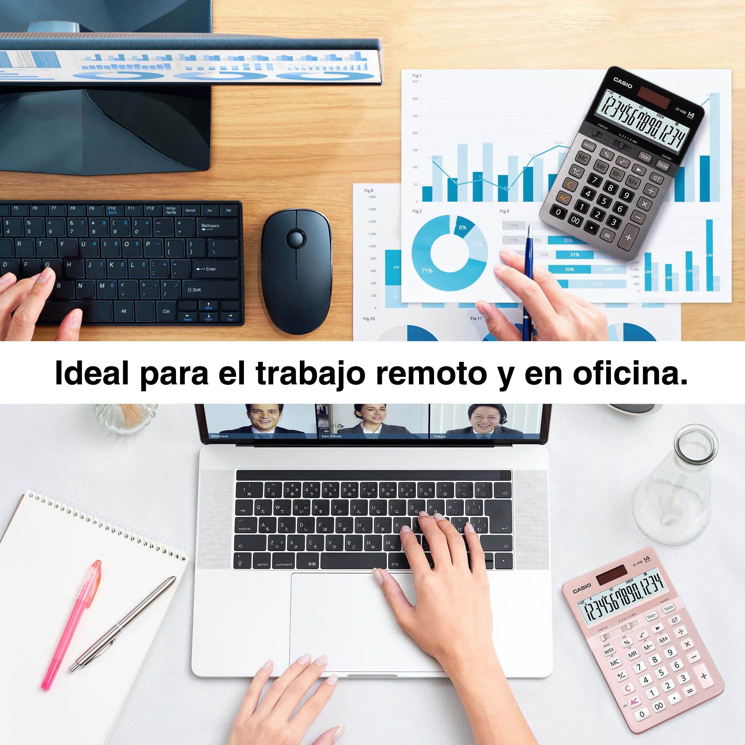 JS-40B-GD-W-DH - Tiendas Casio TITEC