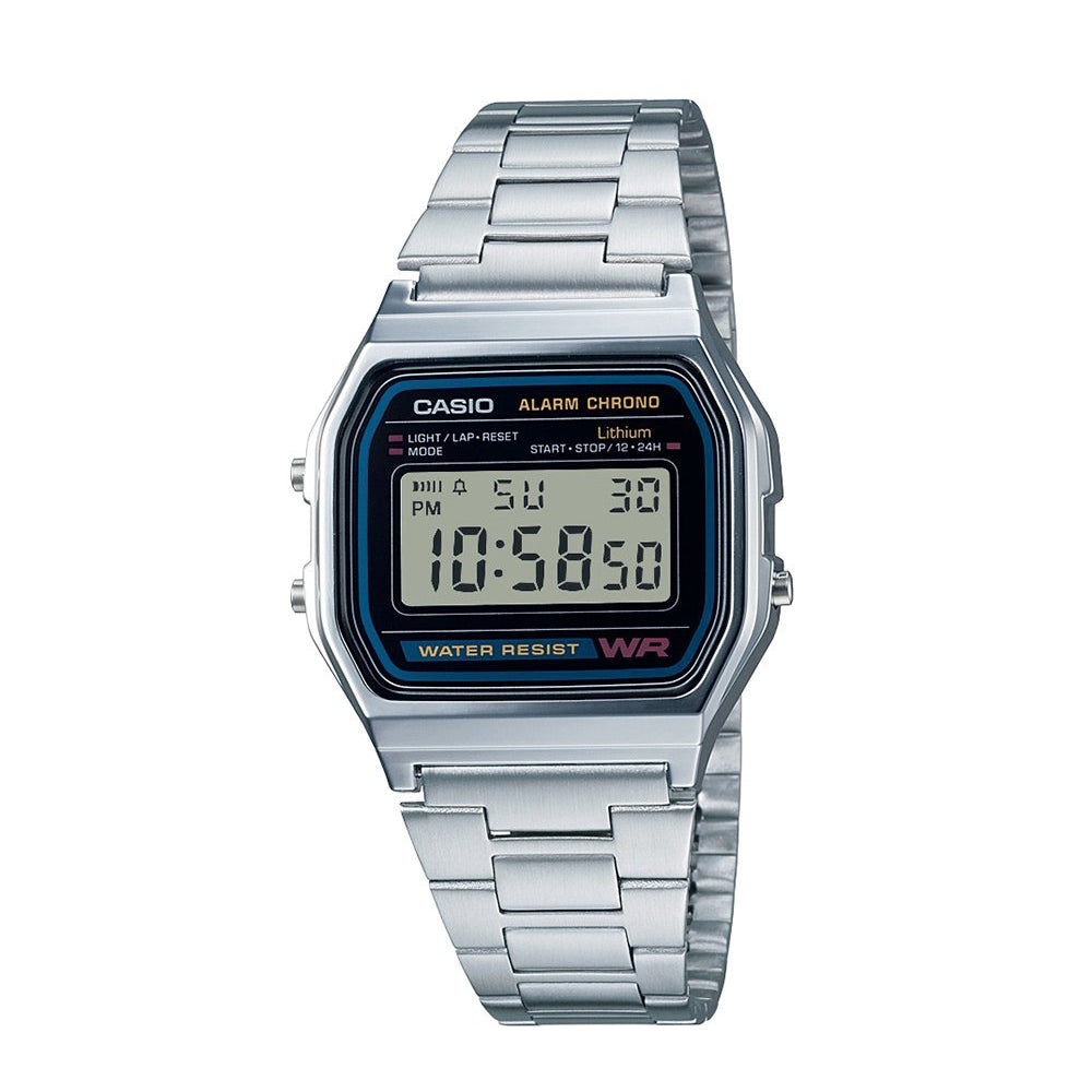RELOJ CASIO A158WA-1DF | RELOJES | TIENDASCASIO.CTOF.CO  | COLOMBIA |