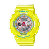 RELOJ PARA MUJER CASIO BABY-G BA-110CA-9ADR -AMARILLO