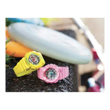 RELOJ PARA MUJER CASIO BABY-G BA-110DDR-7ADR -BLANCO