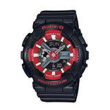 RELOJ PARA MUJER CASIO BABY-G BA-110SN-1ADR -NEGRO