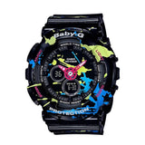 RELOJ PARA MUJER CASIO BABY-G BA-120SPL-1ADR -NEGRO