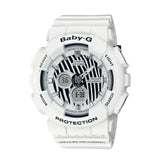 RELOJ PARA MUJER CASIO BABY-G BA-120WLP-7ADR -BLANCO