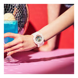 RELOJ PARA MUJER CASIO BABY-G BA-130PM-4ADR -ROSADO