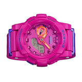 RELOJ PARA MUJER CASIO BABY-G BGA-185FS-4ADR -ROSADO