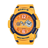 RELOJ PARA MUJER CASIO BABY-G BGA-210-4BDR -AMARILLO