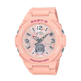 RELOJ PARA MUJER CASIO BABY-G BGA-260FL-4ADR -ROSADO