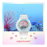 RELOJ PARA MUJER CASIO BABY-G BGA-280AP-7ADR -BLANCO