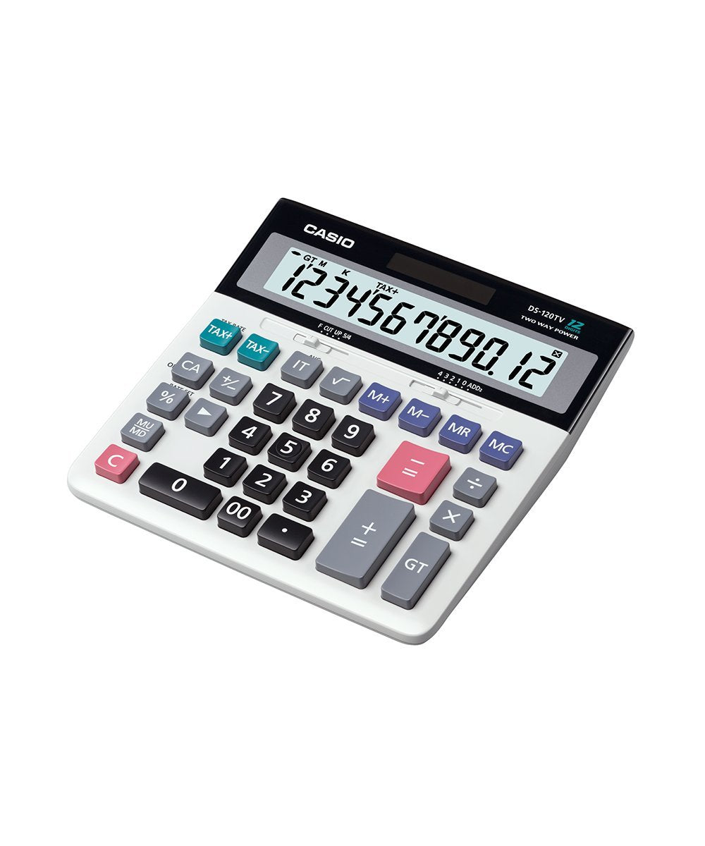 CALCULADORA CASIO - OFICINA  DS-120TV | TIENDASCASIO.CTOF.CO  | COLOMBIA |