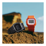 RELOJ CASIO G-SHOCK DW-5600WS-4DR- NARANJADO