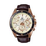 RELOJ PARA HOMBRE CASIO EDIFICE EFR-552GL-7AVUDF -CAFÉ