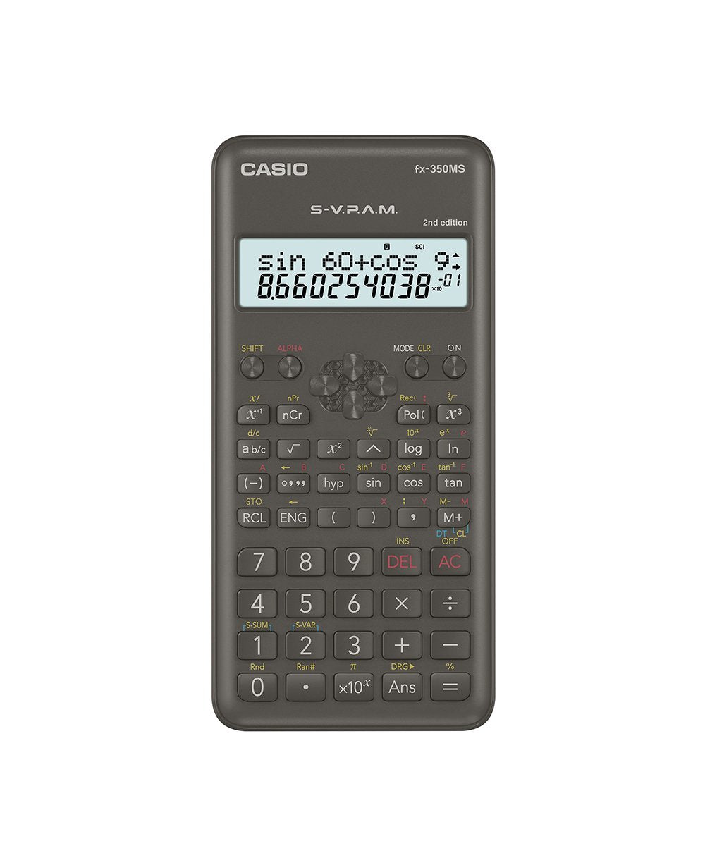 CALCULADORA CASIO - ESCUELA Y UNIVERSIDAD FX-350MS 2 | TIENDASCASIO.CTOF.CO  | COLOMBIA |