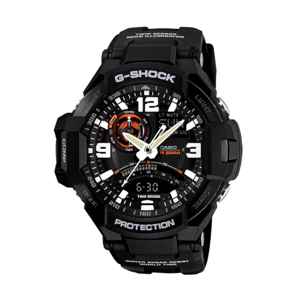 RELOJ CASIO G-SHOCK GA-1000-1ADR- NEGRO