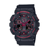 RELOJ CASIO G-SHOCK GA-100BNR-1ADR- NEGRO