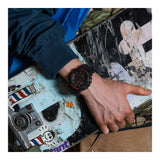 RELOJ CASIO G-SHOCK GA-100BNR-1ADR- NEGRO