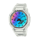 RELOJ CASIO G-SHOCK GA-2100SRS-7ADR- BLANCO