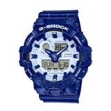 RELOJ CASIO G-SHOCK GA-700BWP-2ADR- AZUL