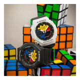 RELOJ CASIO G-SHOCK GAE-2100RC-1ADR- NEGRO