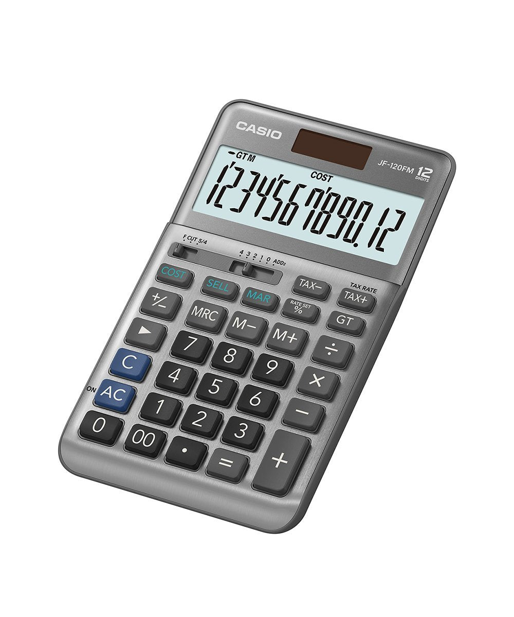 CALCULADORA CASIO - OFICINA JF-120FM | TIENDASCASIO.CTOF.CO  | COLOMBIA |