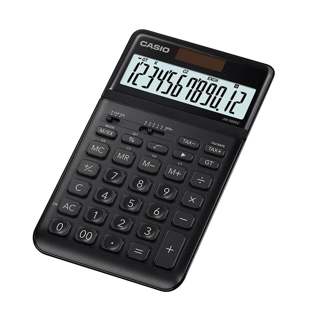 CALCULADORA CASIO - MI ESTILO  JW-200SC-BK | TIENDASCASIO.CTOF.CO  | COLOMBIA |