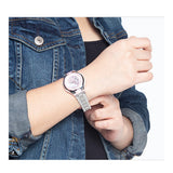 RELOJ PARA MUJER CASIO LCF-10D-4AVDR -PLATEADO