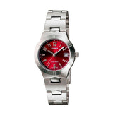 RELOJ PARA MUJER CASIO LTP-1241D-4A2DF -ROJO