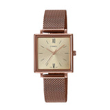 RELOJ PARA MUJER CASIO LTP-E155MR-9BDF -ROSADO