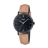 RELOJ PARA MUJER CASIO LTP-VT02BL-1AUDF -NEGRO