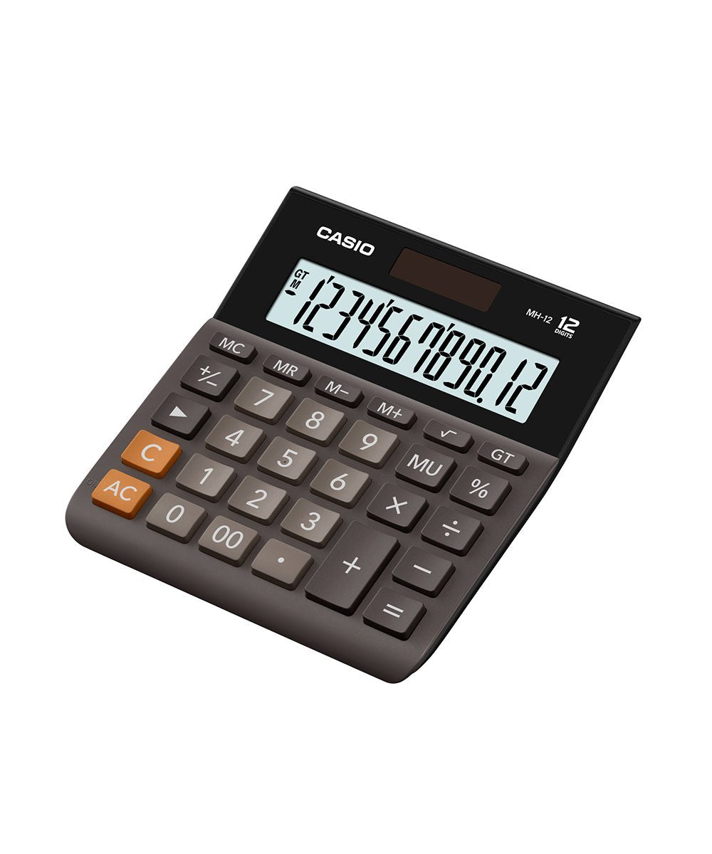 CALCULADORA CASIO - OFICINA  MH-12-BK | TIENDASCASIO.CTOF.CO  | COLOMBIA |
