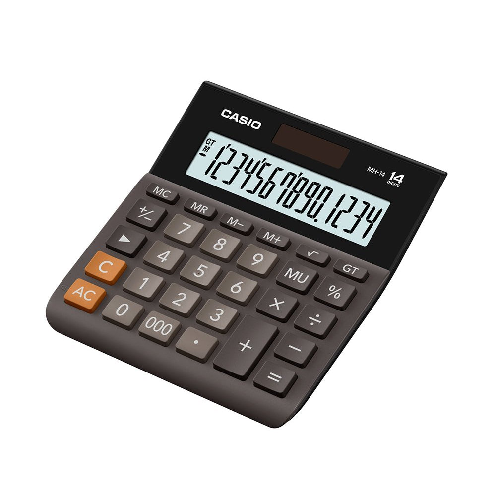 CALCULADORA CASIO - OFICINA  MH-14-BK | TIENDASCASIO.CTOF.CO  | COLOMBIA |
