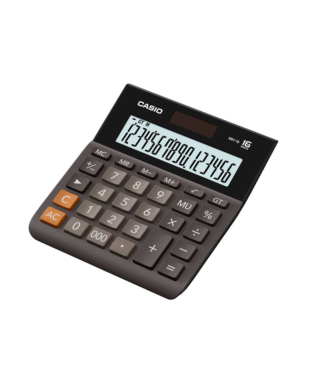 CALCULADORA CASIO - OFICINA  MH-16-BK | TIENDASCASIO.CTOF.CO  | COLOMBIA |
