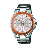 RELOJ PARA HOMBRE CASIO MTD-1077D-7AVDF -BLANCO